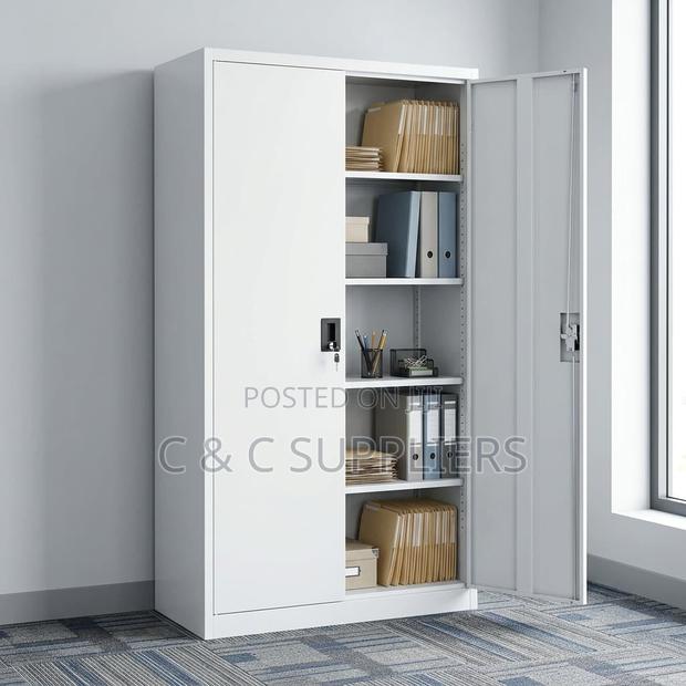 2-Door Modern File Cabinet