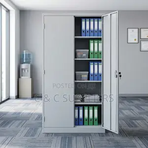 2-Door Modern File Cabinet