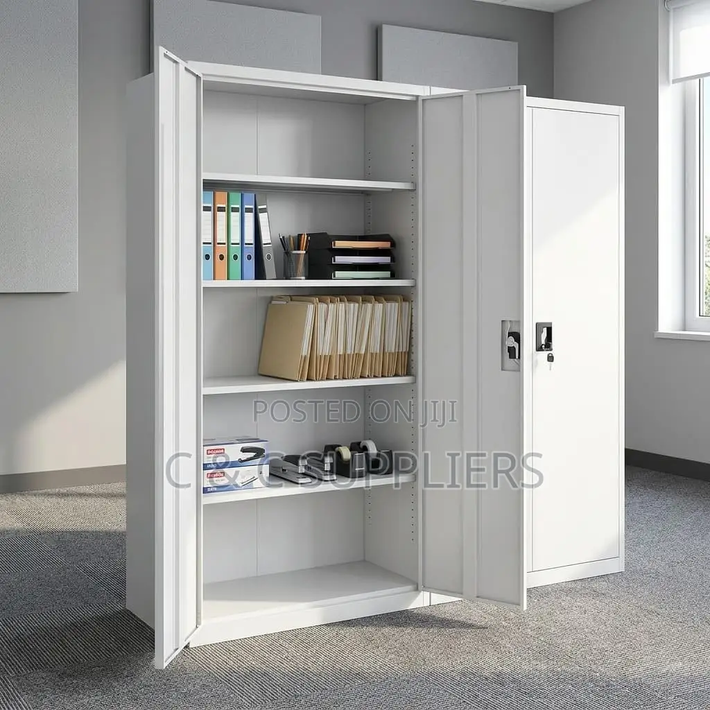 2-Door Modern File Cabinet