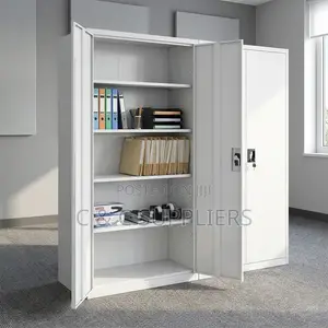 2-Door Modern File Cabinet