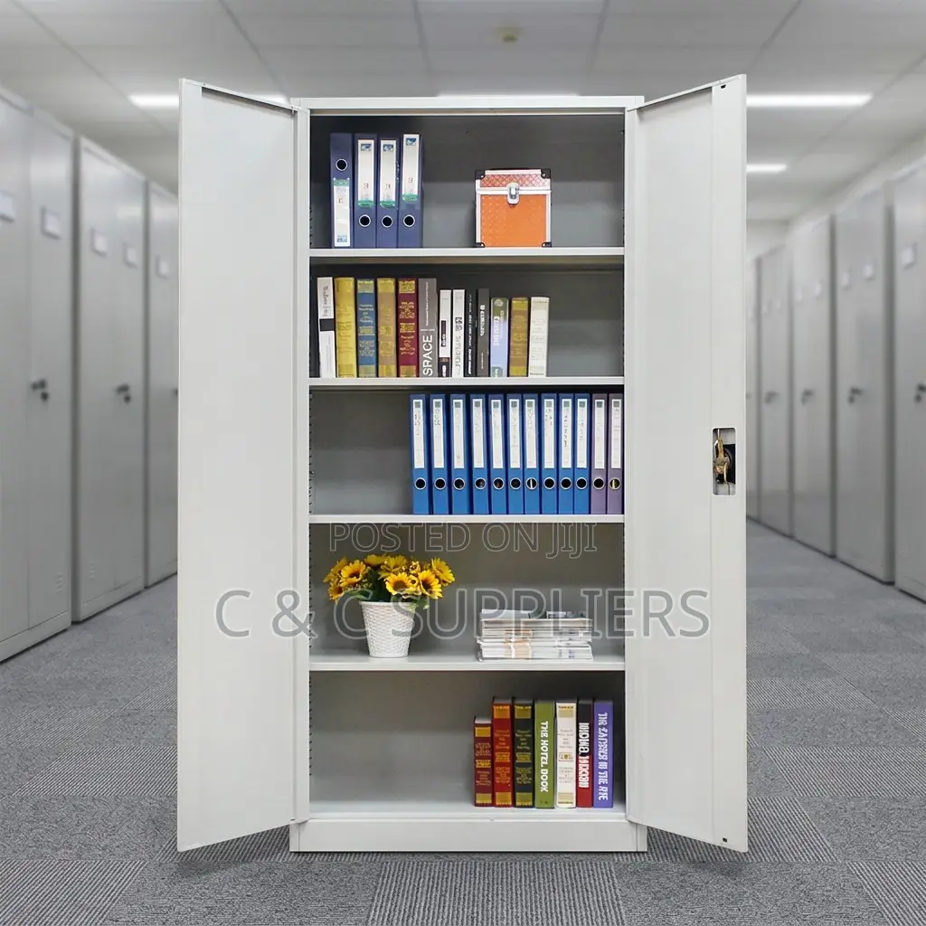 2-Door Modern File Cabinet