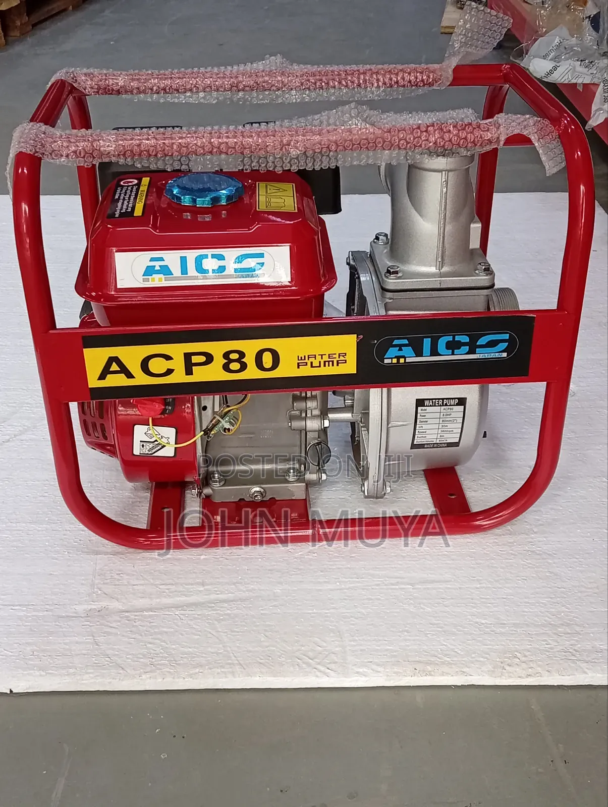 Aico ACP80 8.0 HP Gasoline Water Pump