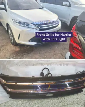 Harrier 2014 Front Grille With LED Light