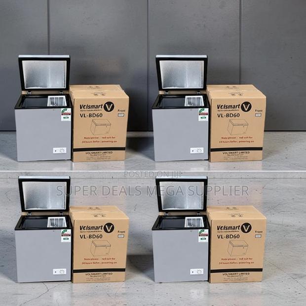 Efficient Quick-Cooling 60L Litre Volsmart Chest Freezer Deep Freezers - thumbnail 2