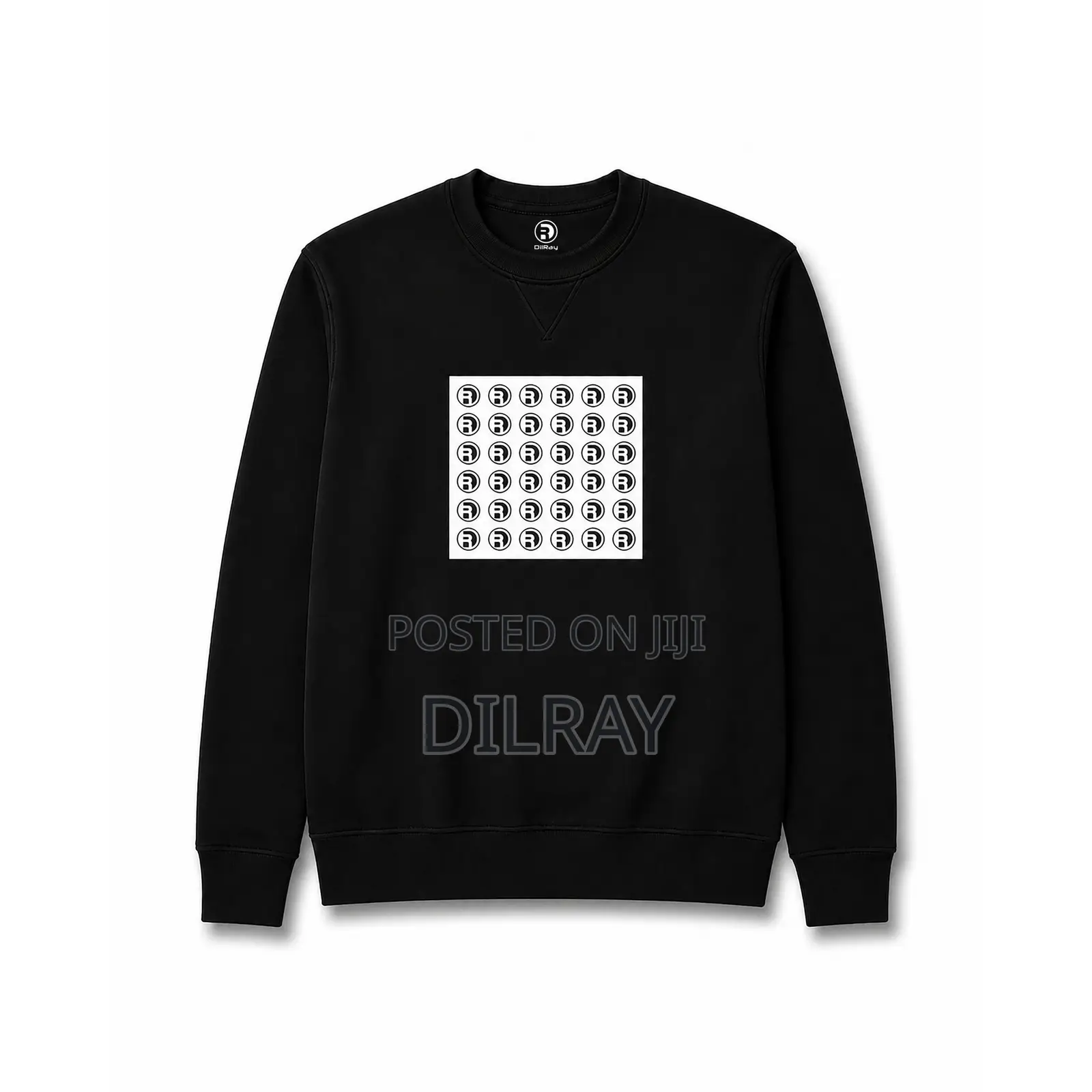 Black Square Sweatshirt