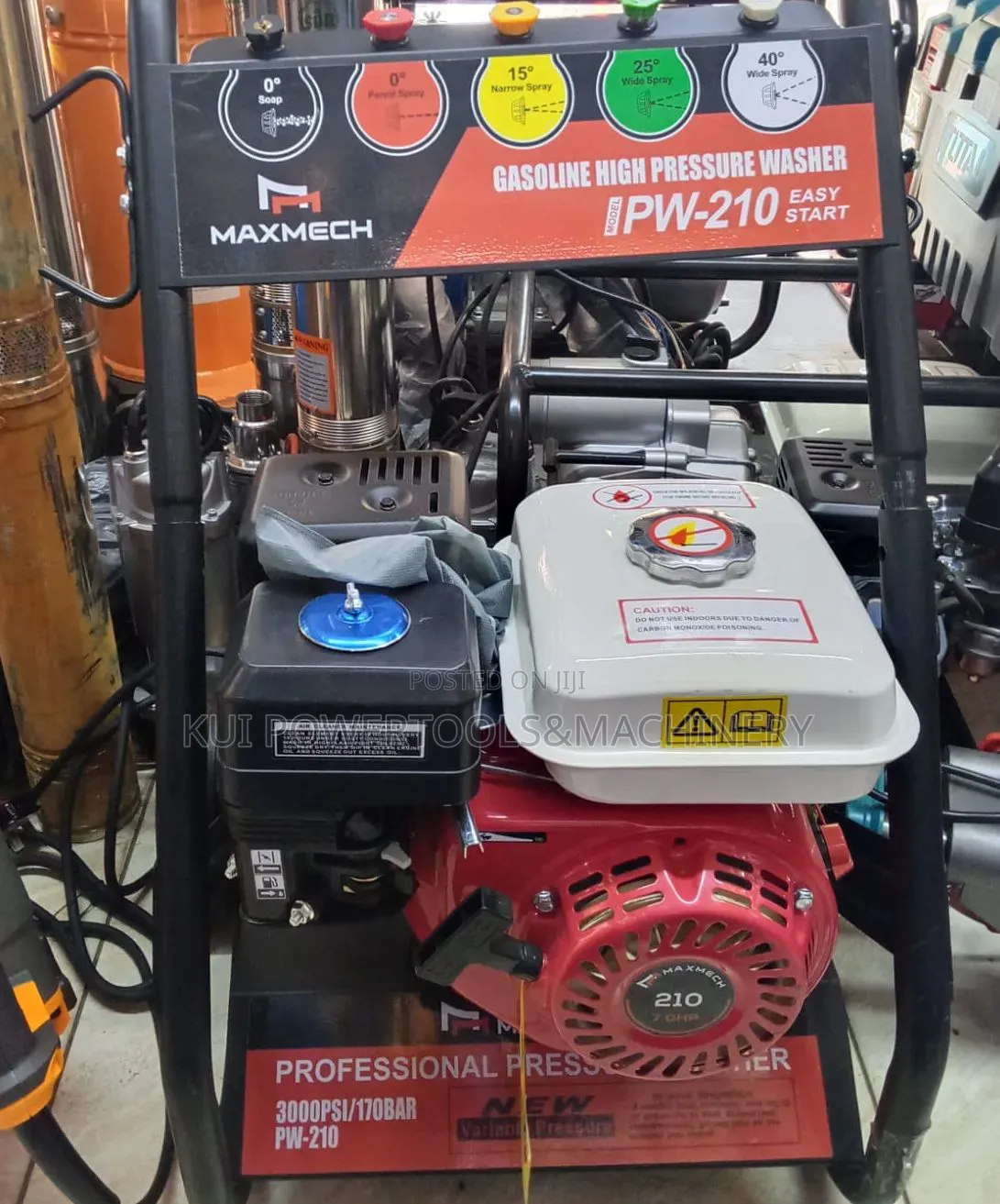 Maxmech 7hp Gasoline Carwash Machine/ 3000psi Gasoline Car Wash