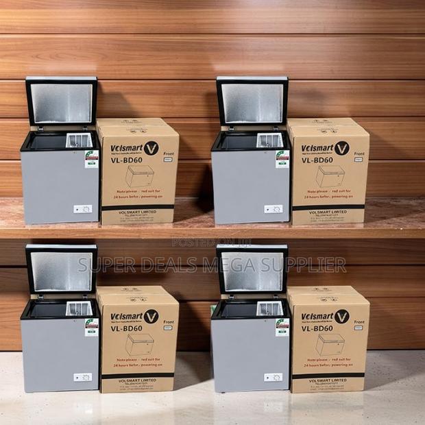 High-Quality Materials 60L Litre Volsmart Chest Freezer Deep Freezers - thumbnail 2
