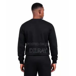 Black Striped Sweatshirt