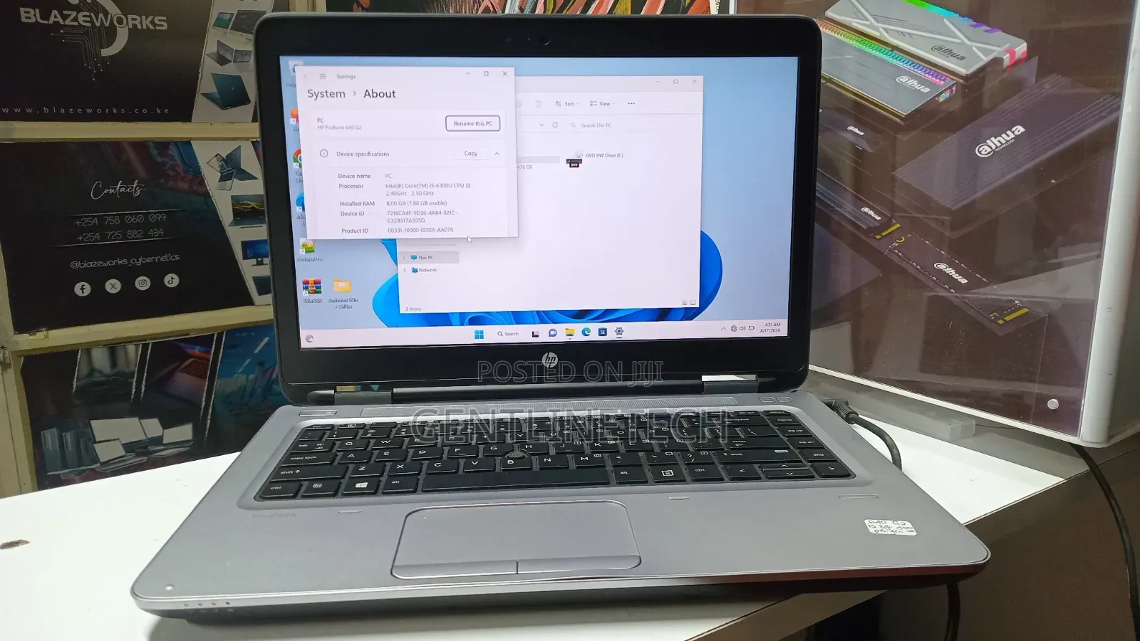 Laptop HP ProBook 640 G2 8GB Intel Core i5 HDD 500GB