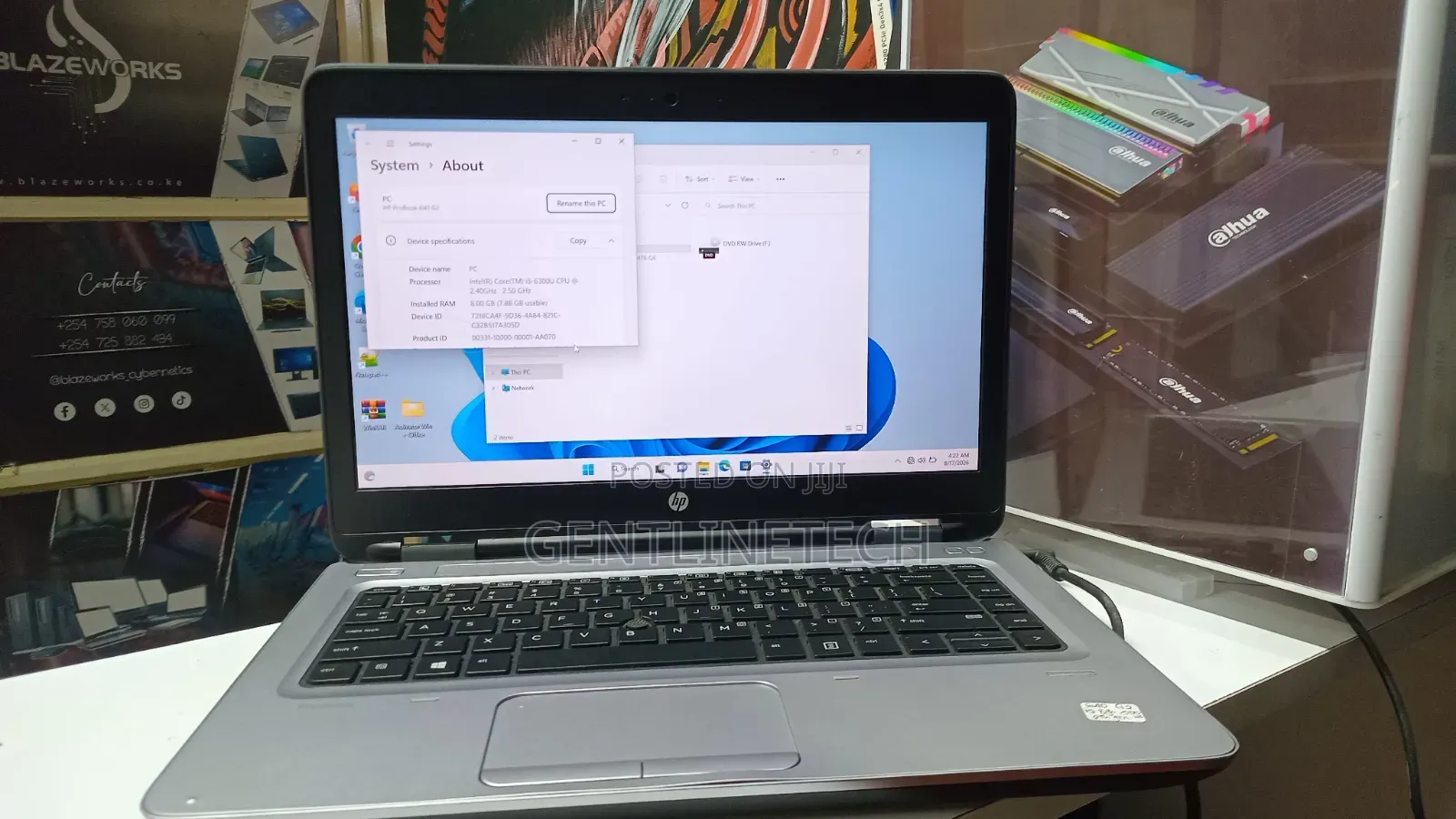 Laptop HP ProBook 640 G2 8GB Intel Core i5 HDD 500GB