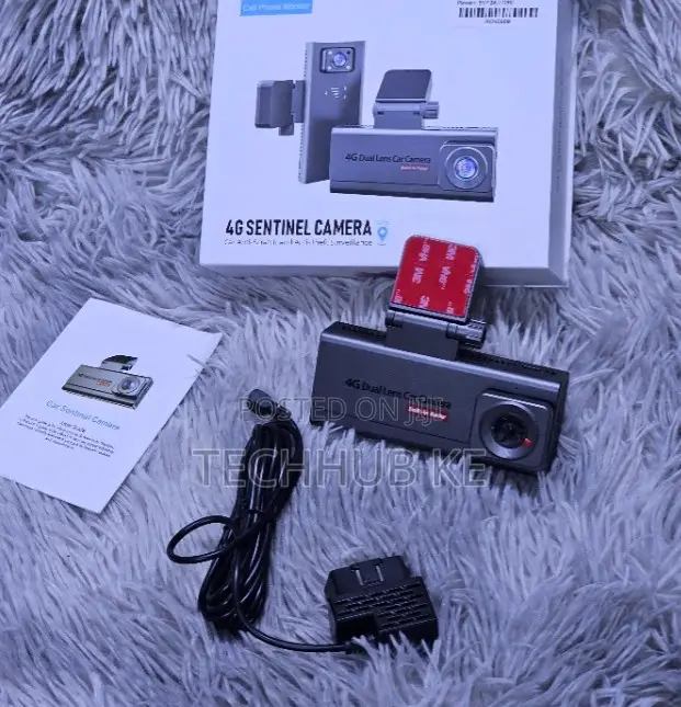 4G Dual Lens Car Camera Dash Cam With SIM Card GPS