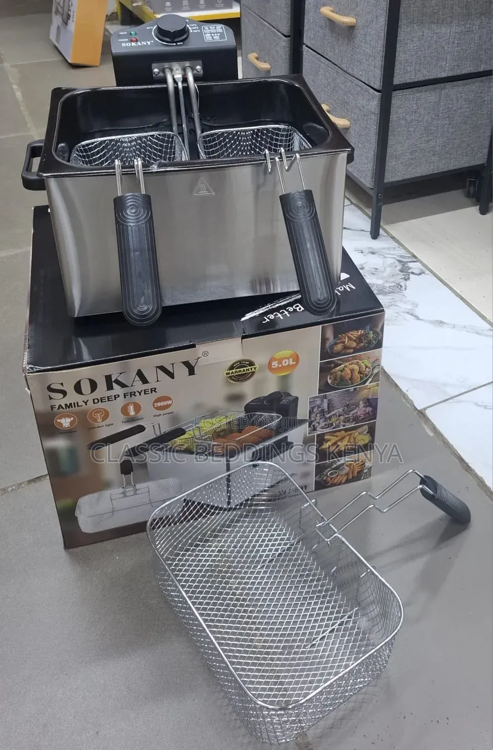 Sokany Family Deep Fryer 5L
Wj_801
