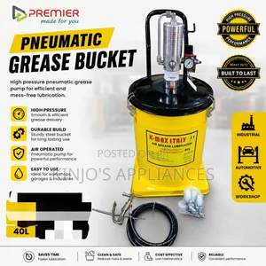 Premier Pneumatic Grease Bucket 40lts