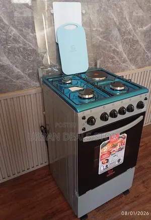 50*55 Eurochef Free-Standing Cooker 3+1