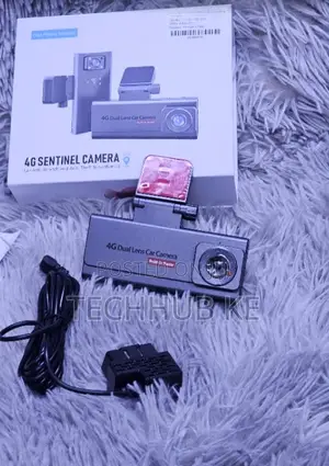 4G Dual Camera Car Dash Cam With GPS Mobile Monitoring