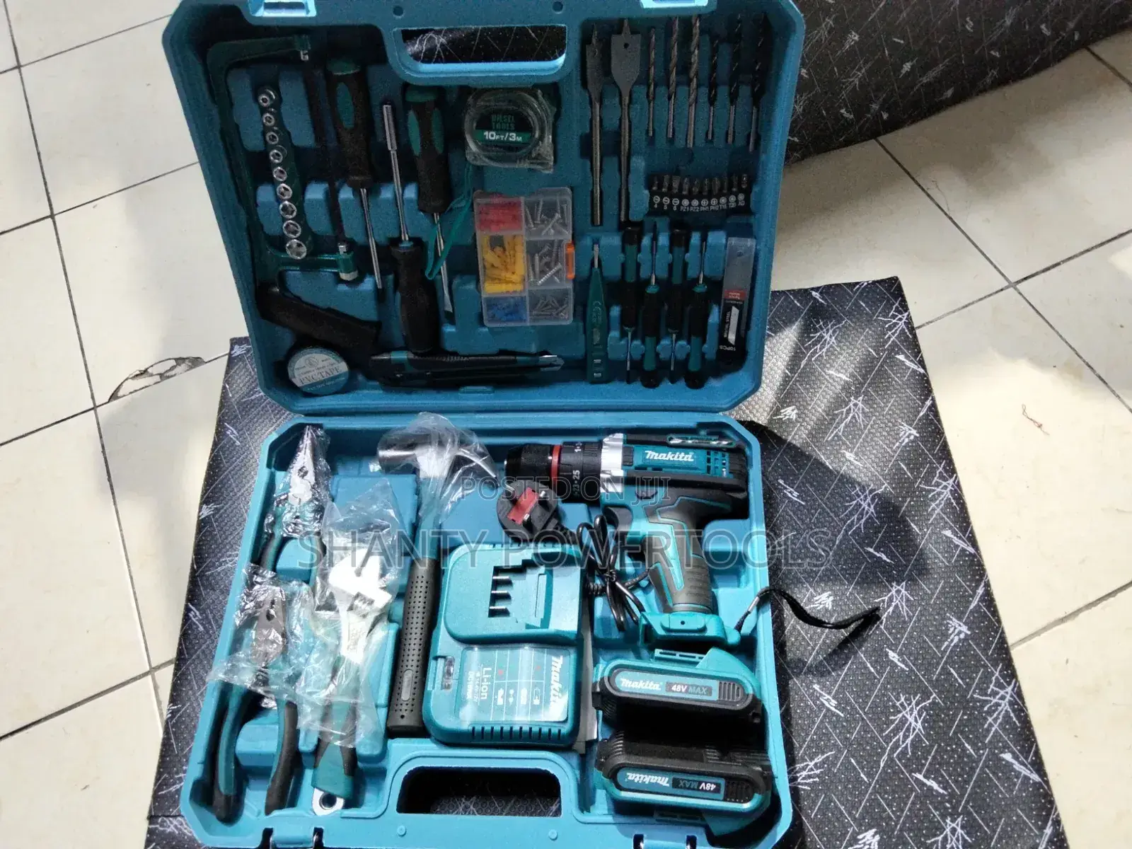 Makita Cordless Drill Set 48vlts