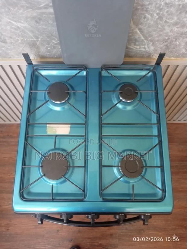 Euroken Full Gas Euro-55-4g Auto Ignition With Free Chopping Board - thumbnail 2