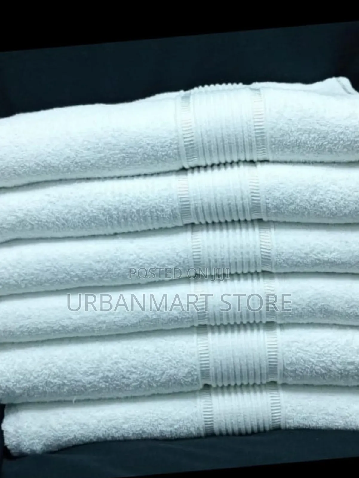 Hotel King Size White Towels 90×165cm Heavy Quality