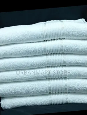 Hotel King Size White Towels 90×165cm Heavy Quality