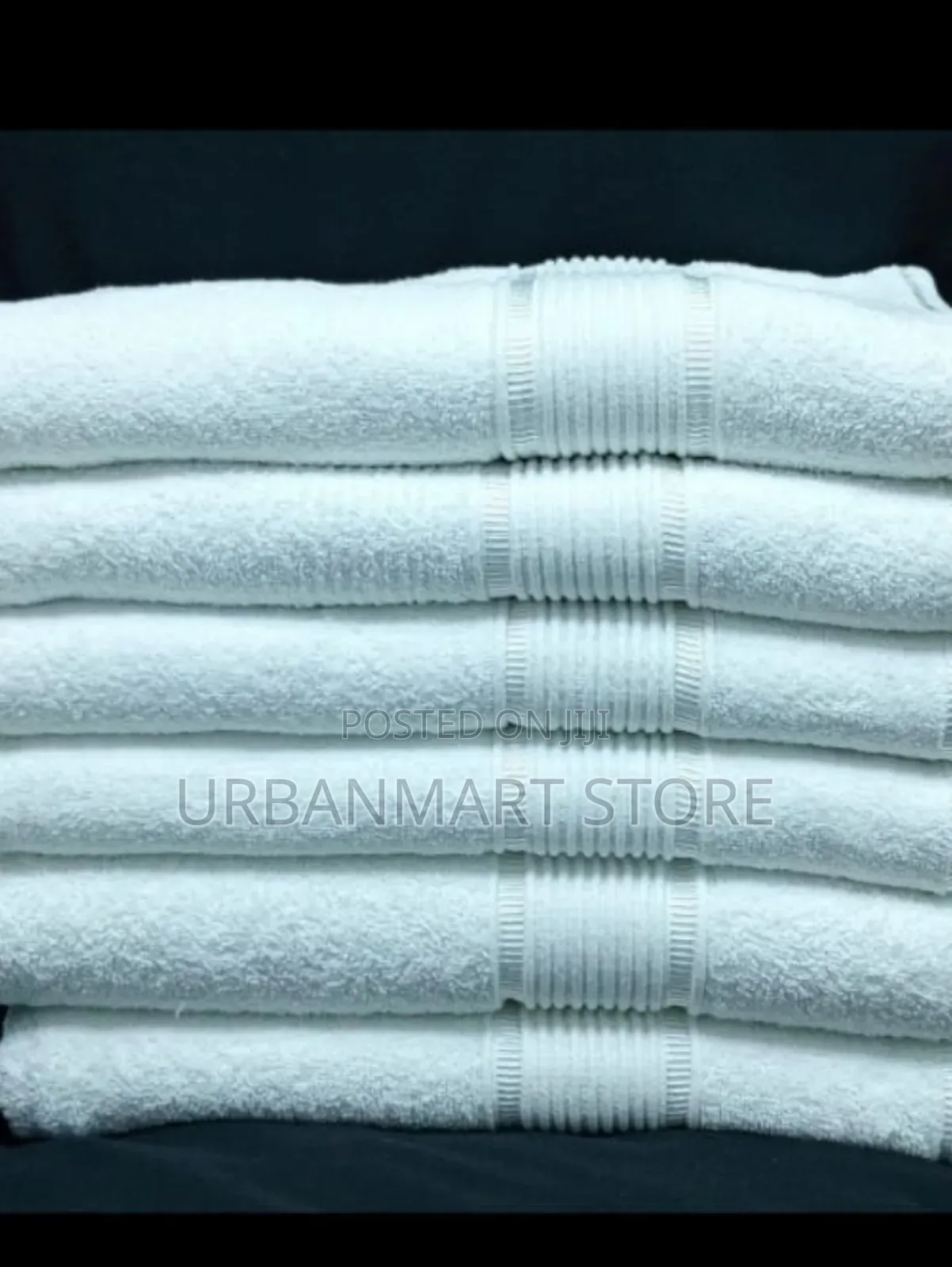 Hotel King Size White Towels 90×165cm Heavy Quality