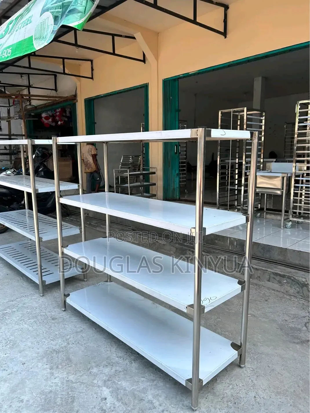 Stainless Steel Kitchen Rack.