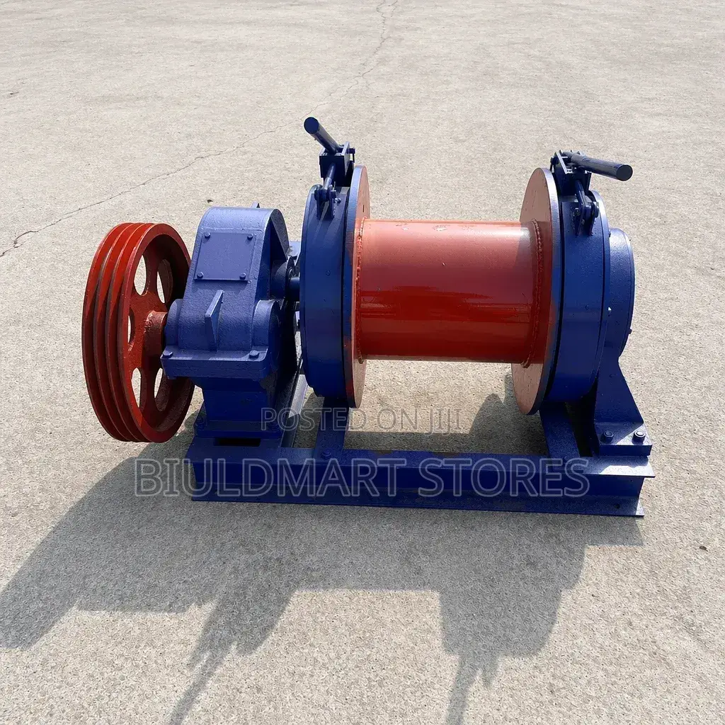 Heavy Duty Single Cylinder Diesel Winch