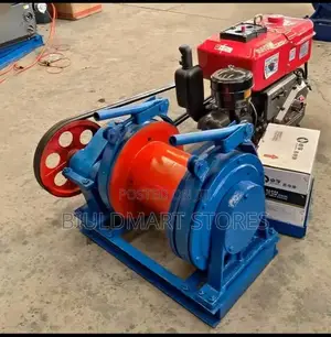 Heavy Duty Single Cylinder Diesel Winch