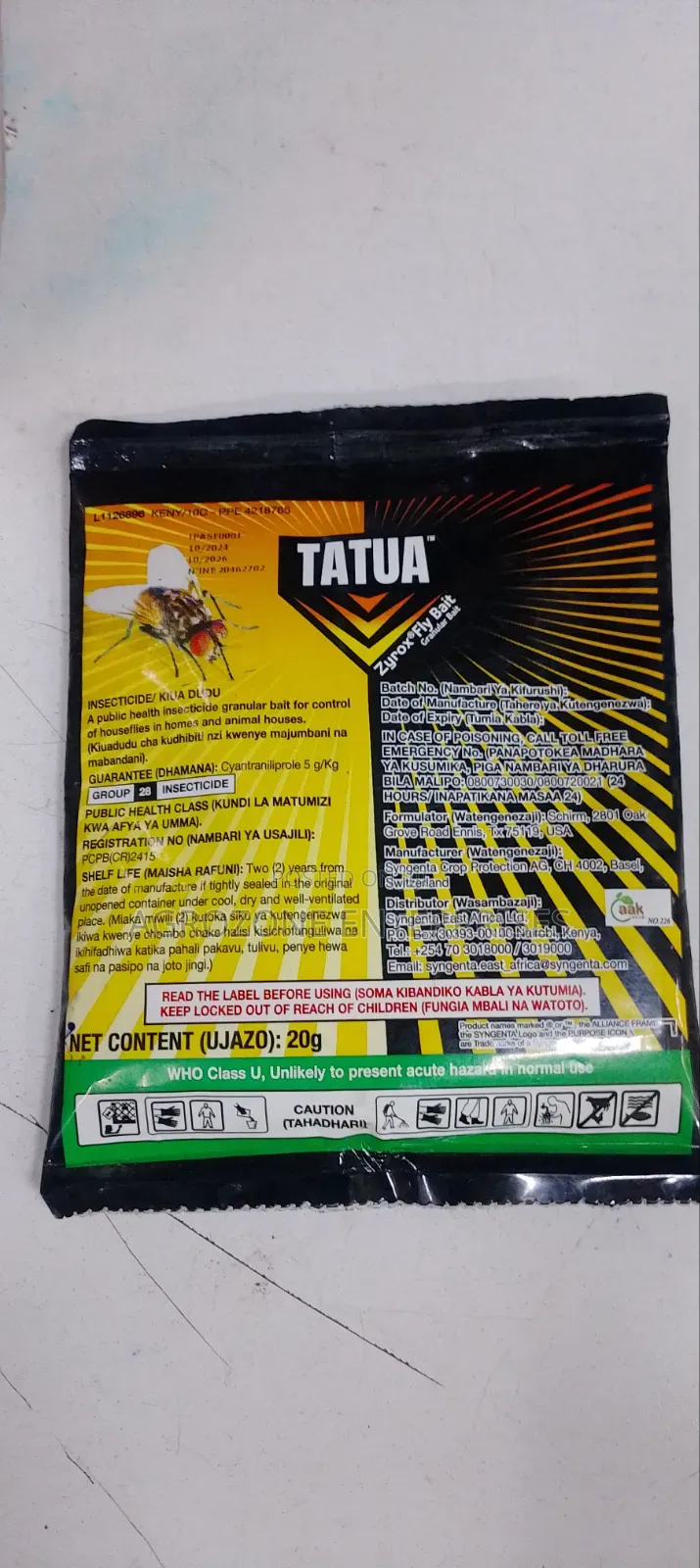 Tatua Zyrox  Fly Bait