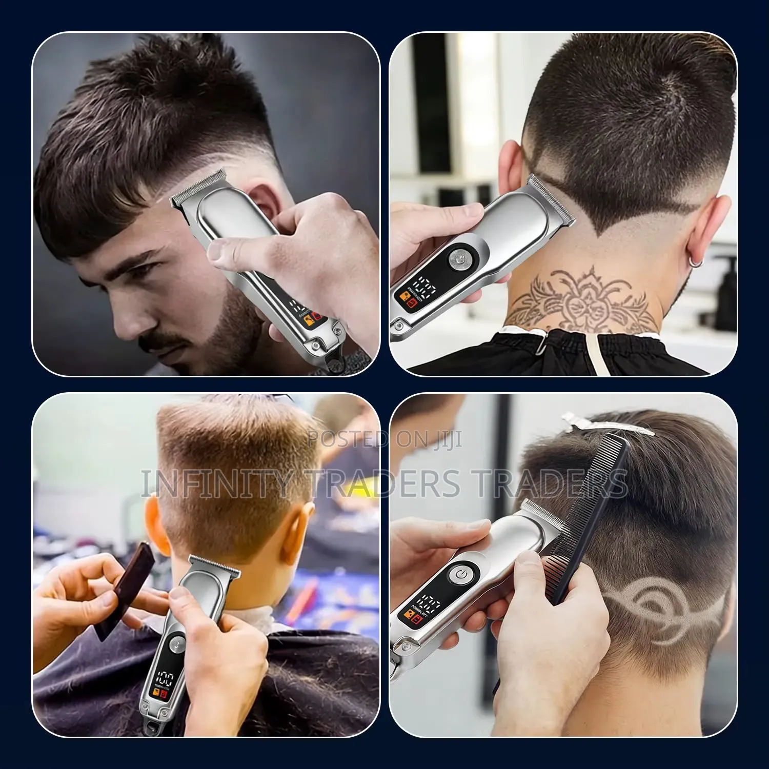 Rechargeable, Cordless T-Blade Hair Trimmer