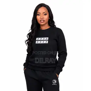 Black Striped Sweatshirt