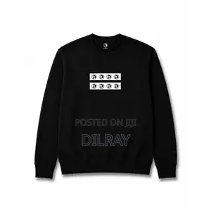 Black Striped Sweatshirt
