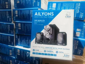 Ailyons 2.1ch Multimedia Speaker System – USB/Aux/Fm Support