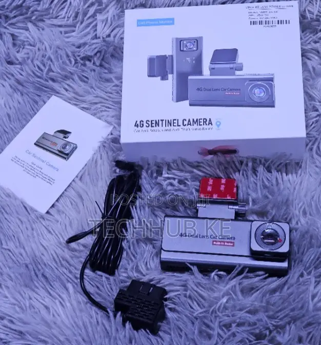 4G Dual Lens Vehicle Camera With GPS Real-Time Tracking