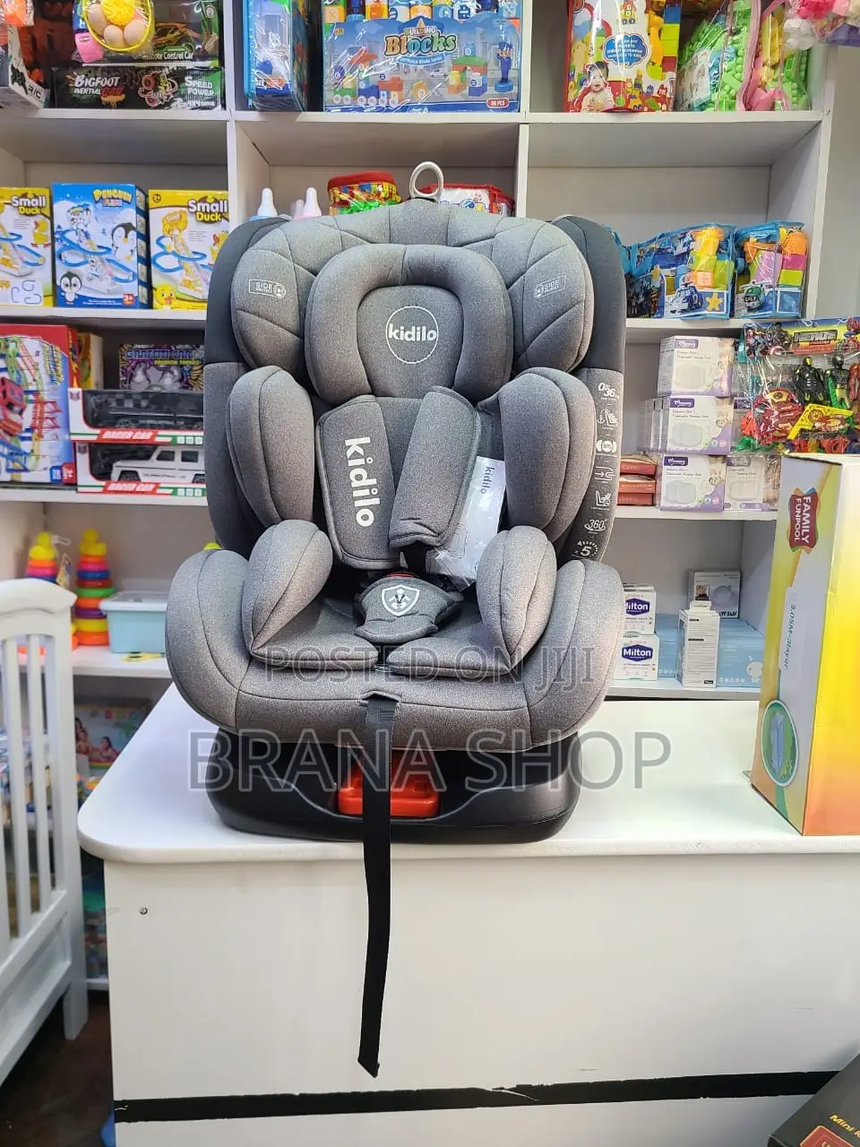 Kidilo 360° Rotating ISOFIX Convertible Baby Car Seat (Model KBH-308)