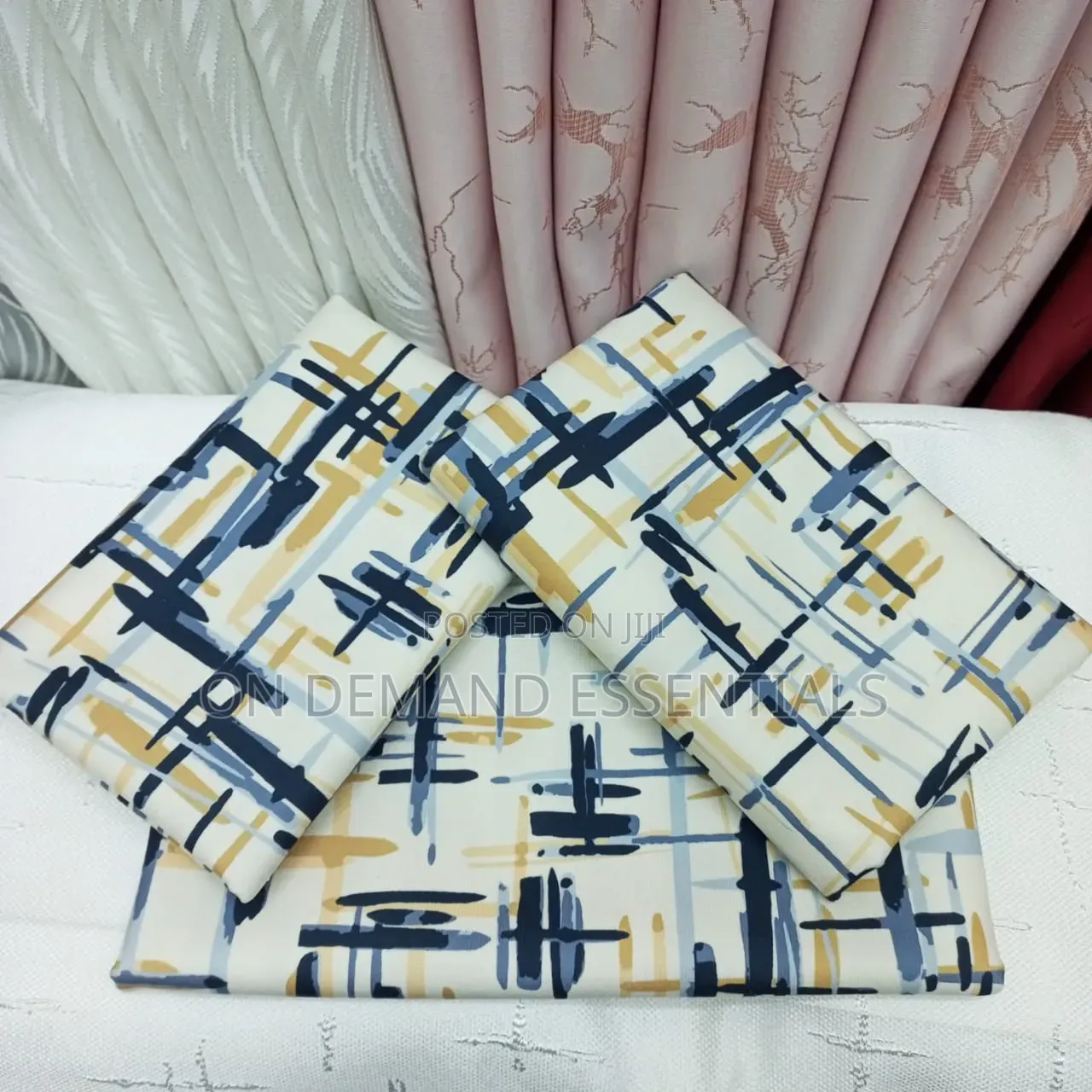 Three Pieces Bed Runner Set
One Piece Runner
Two Pillow Covers