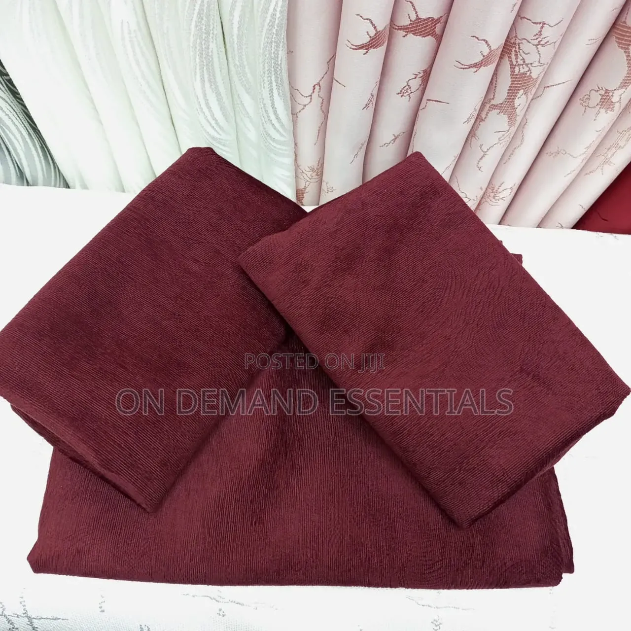 Three Pieces Bed Runner Set
One Piece Runner
Two Pillow Covers