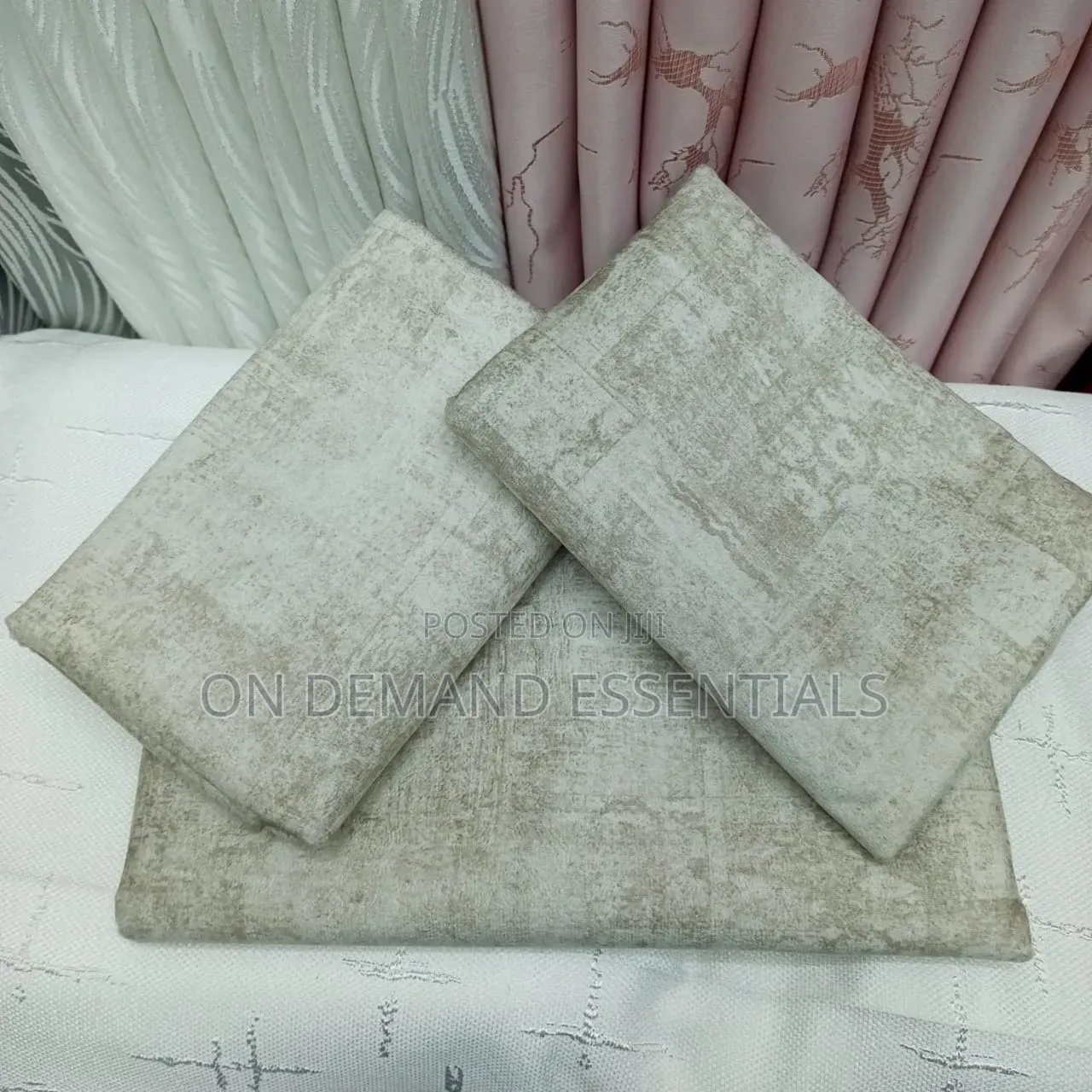 Three Pieces Bed Runner Set
One Piece Runner
Two Pillow Covers