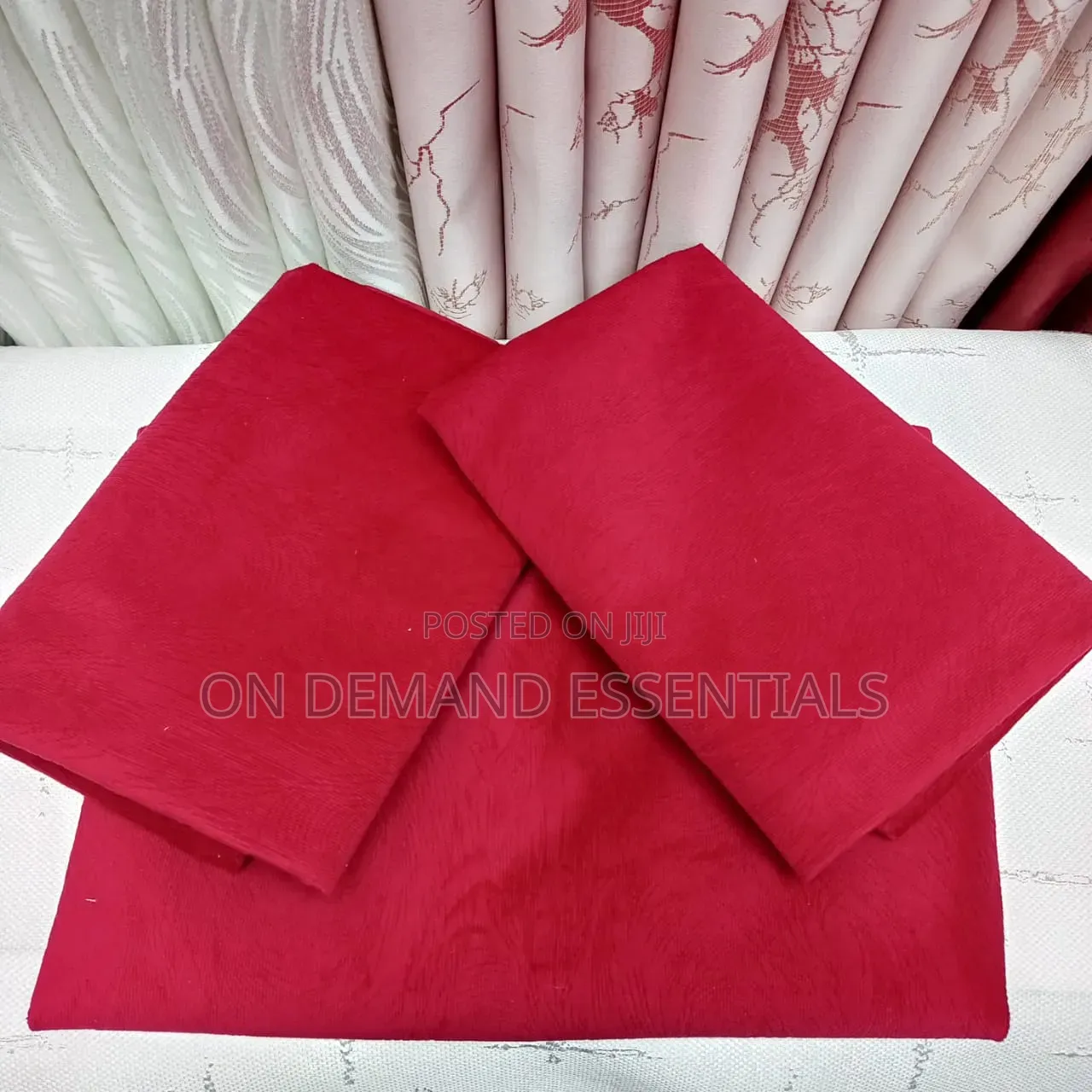 Three Pieces Bed Runner Set
One Piece Runner
Two Pillow Covers