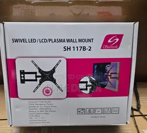 Swivel Wall Mount SH-117B-2 – Fits 14"–55" TVs | Adjustable TV Bracket