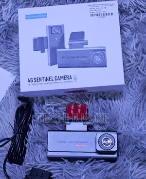 4G Car Camera Dashcam With Dual Lens, GPS SIM Support