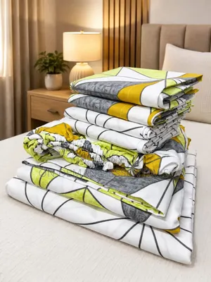 Colour Striped Fitted Bedsheets 100% Cotton