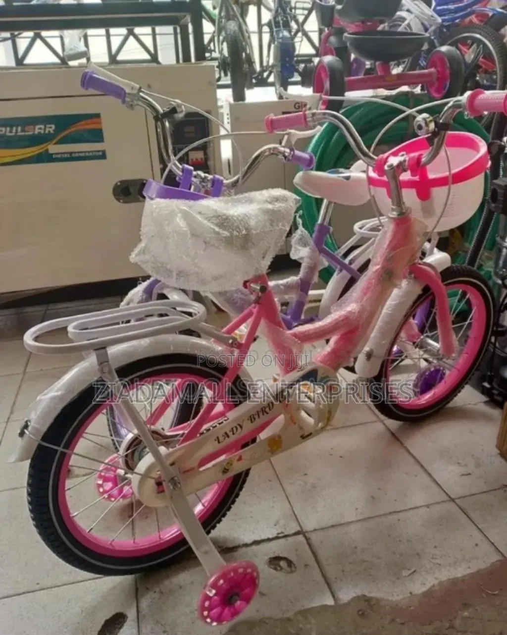 Pay on Delivery Ladybird Bike Size 16 With Trainer Wheels