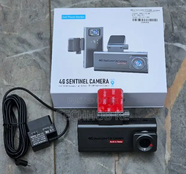 4G Dual Camera Dash Cam With GPS Tracking for Vehicles