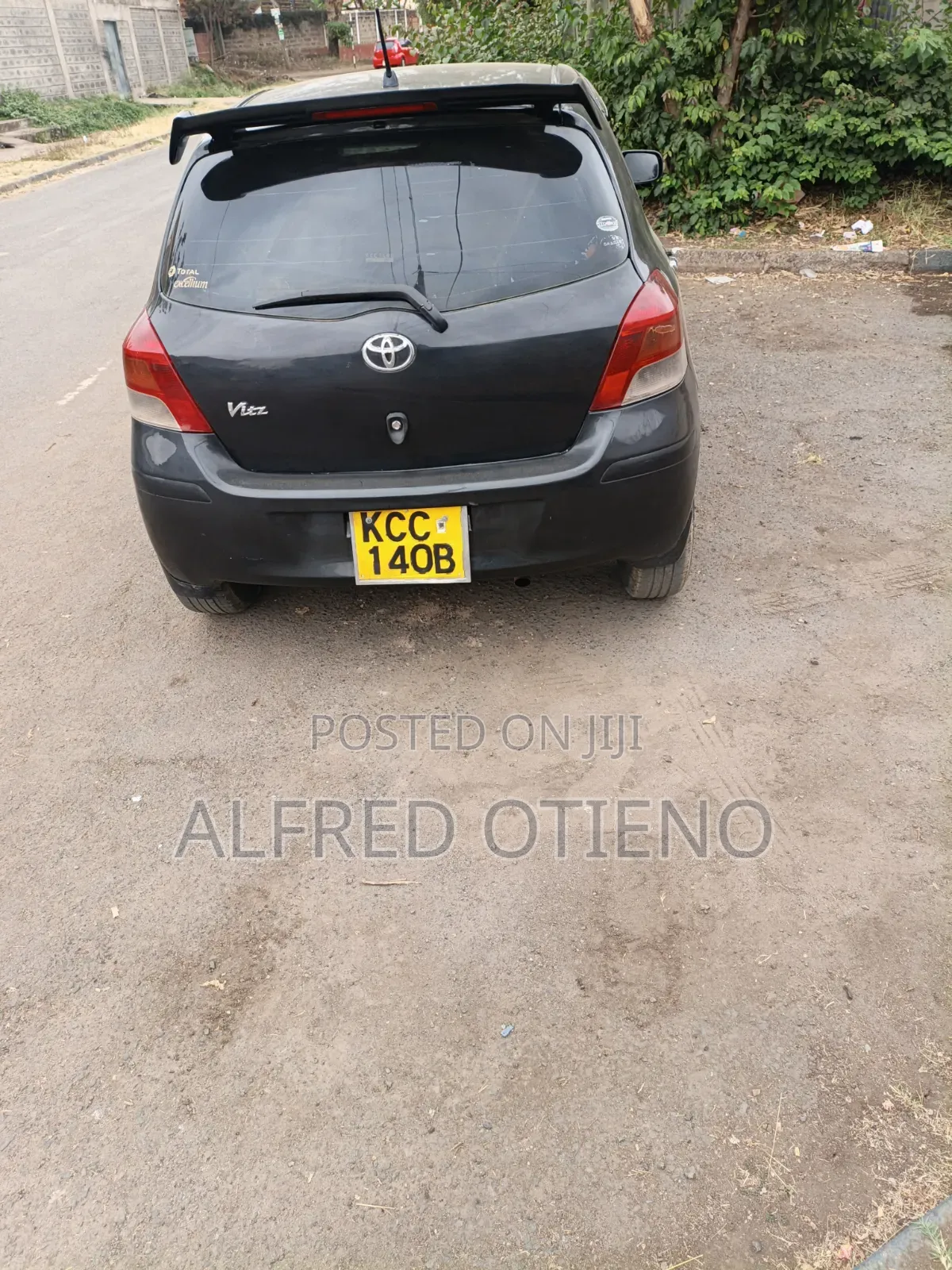 Toyota Vitz 2008 Black