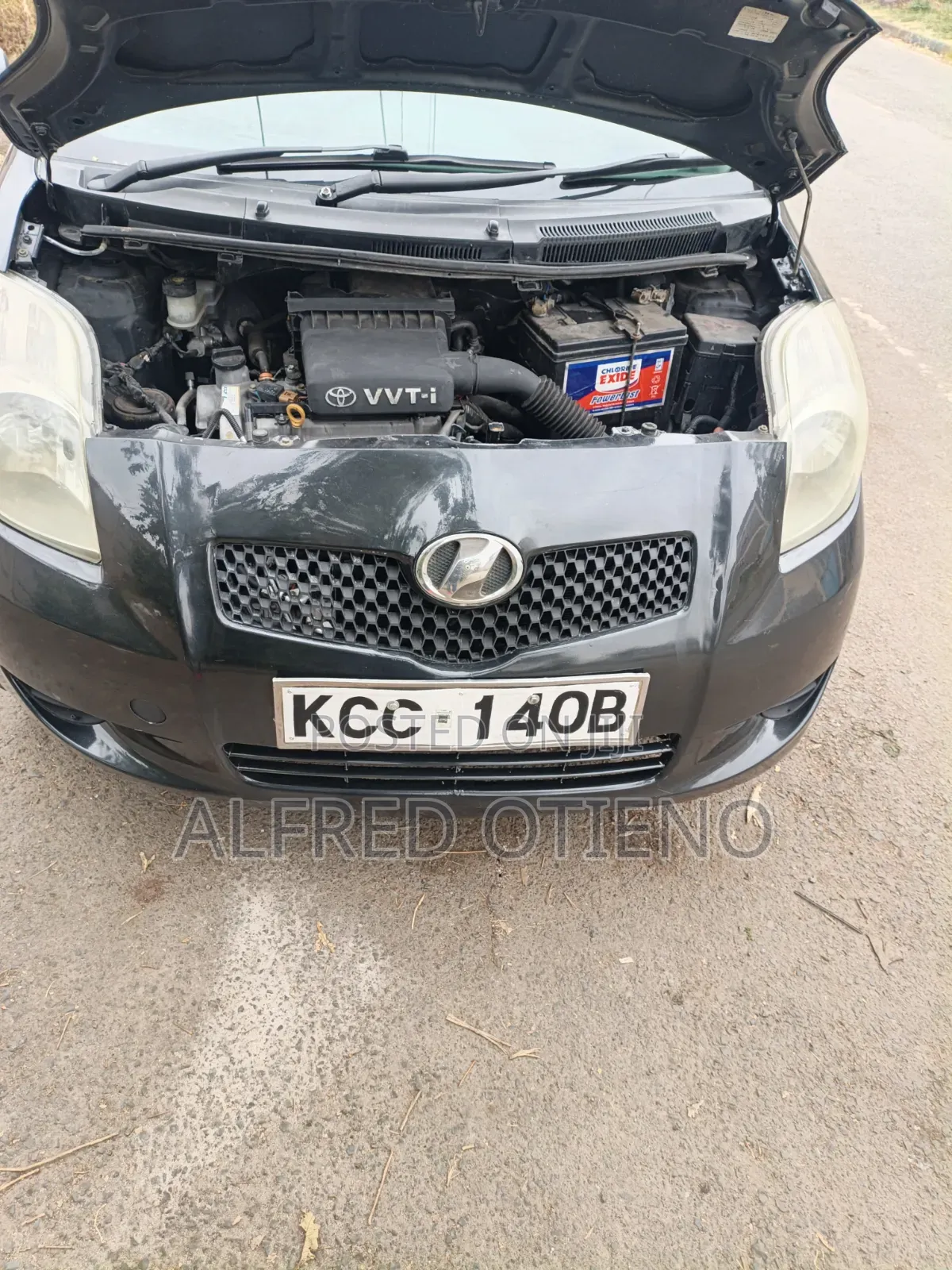 Toyota Vitz 2008 Black