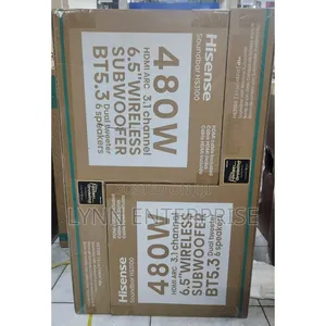 Hisense Soundbar Hs3100 480watts Btb.3dual Tweeter 6speakers 3.1channe