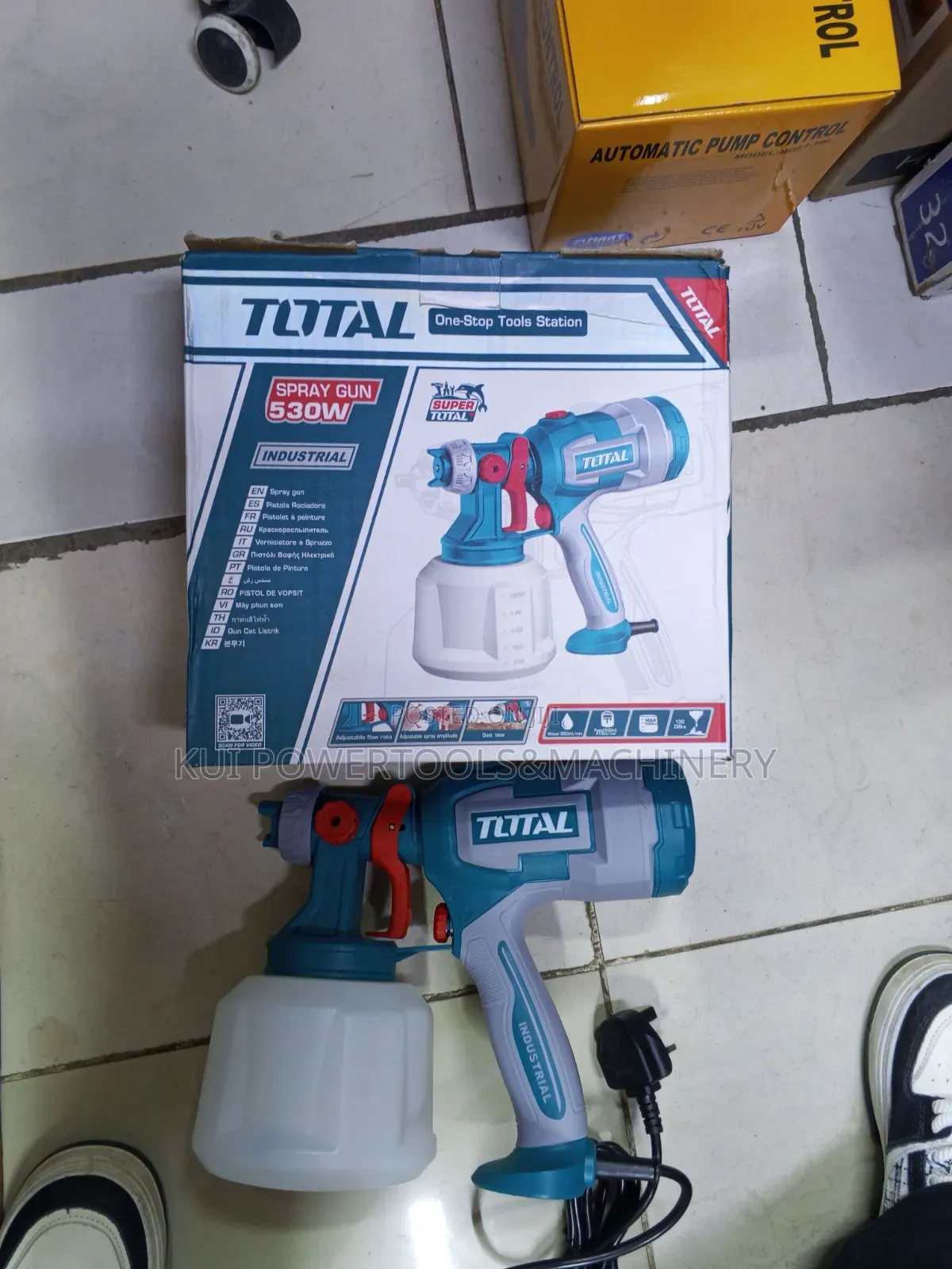Total Heavy Duty Electric Spray Gun/ Heavy Duty Paint Sprayer