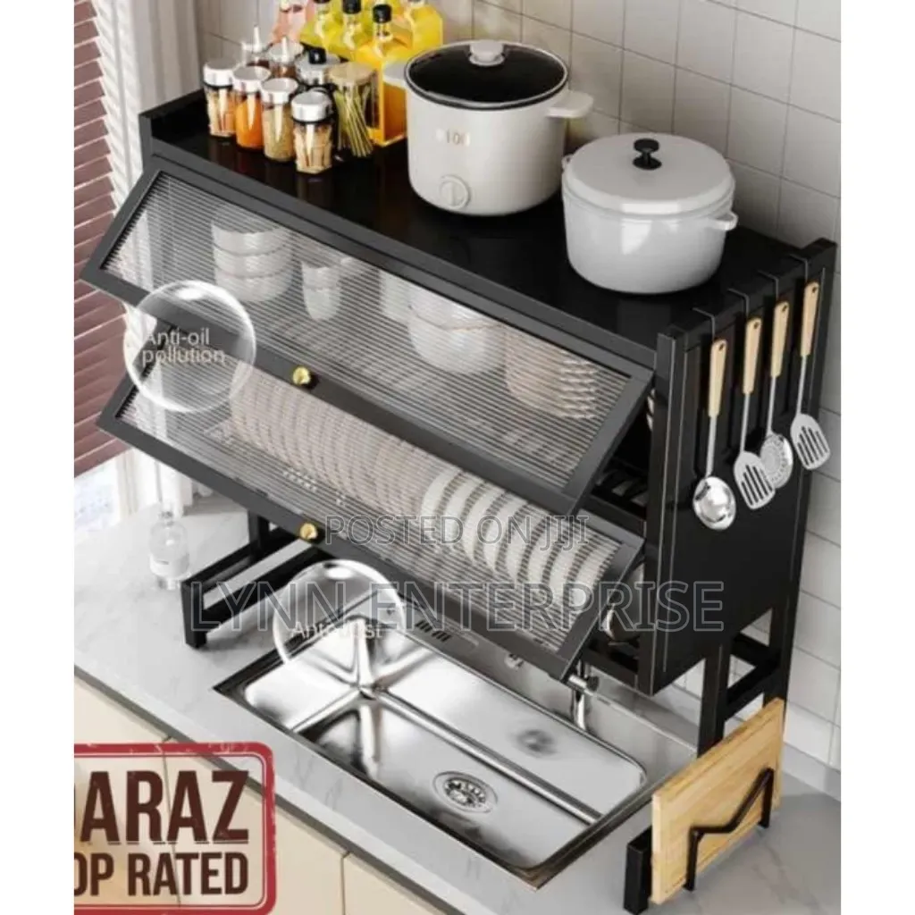 Double Layer Over the Sink With Glass Acrylic