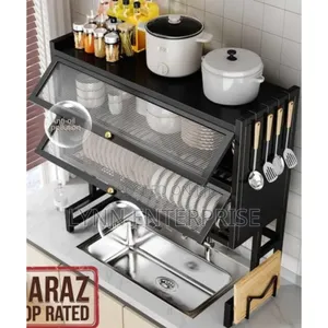 Double Layer Over the Sink With Glass Acrylic