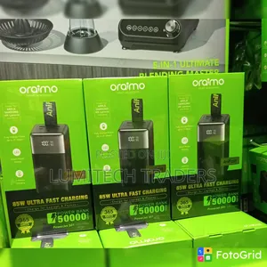 Oraimo 50000 mAh 
85w Fast Charging 
Laptop Powerbank